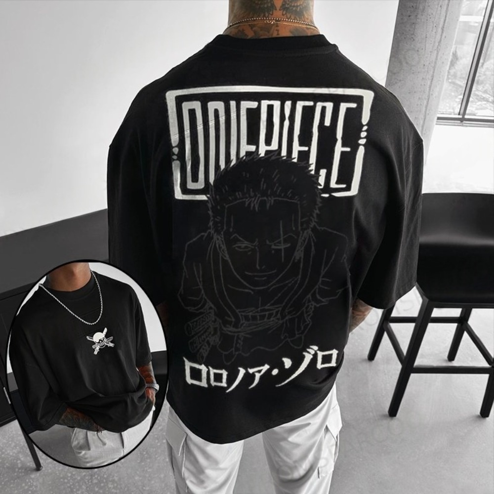 Summer Clothing Brands - Camiseta masculina de uma peça roronoa