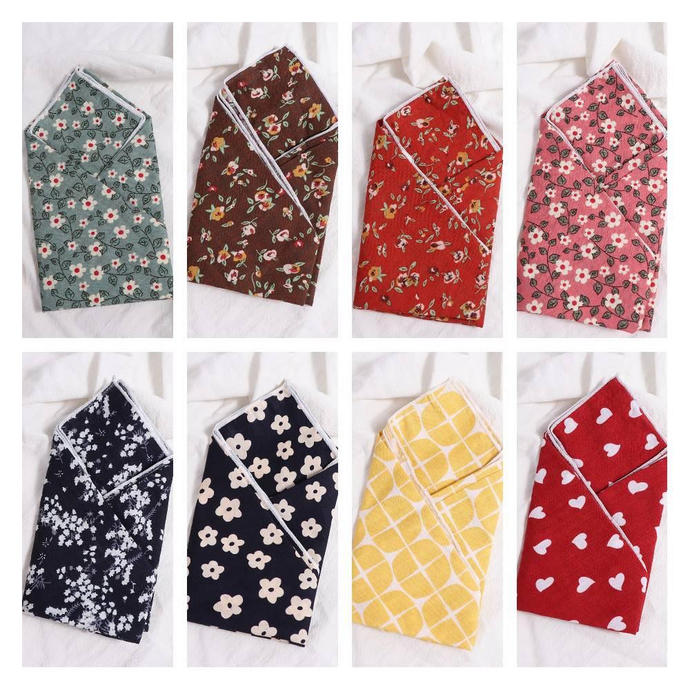 Summer Clothing Wraps - Lenços de Pescoço, Lenços Quadrados Pequenos,