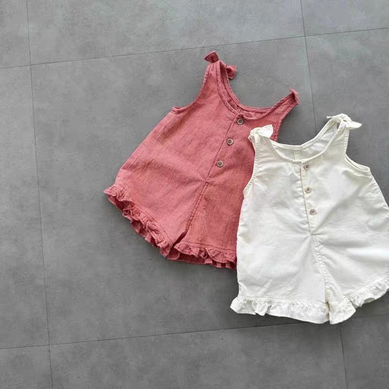 Summer Clothing Baby Girl - Macacão de Verão para Meninas com