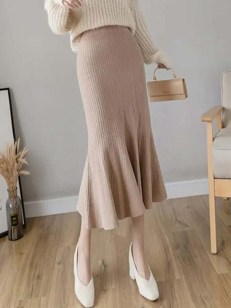 Saia de Malha Elegante de Cint - Summer Clothing Wraps avaliação e preço