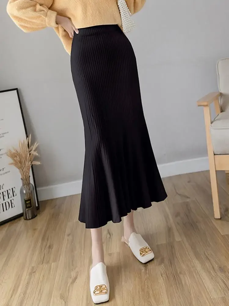 Saia de Malha Elegante de Cint - Summer Clothing Wraps avaliação e preço