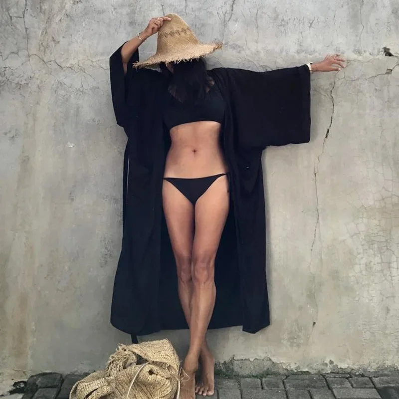 Kimono Feminino para Praia, Ca - Summer Clothing Wraps avaliação e preço