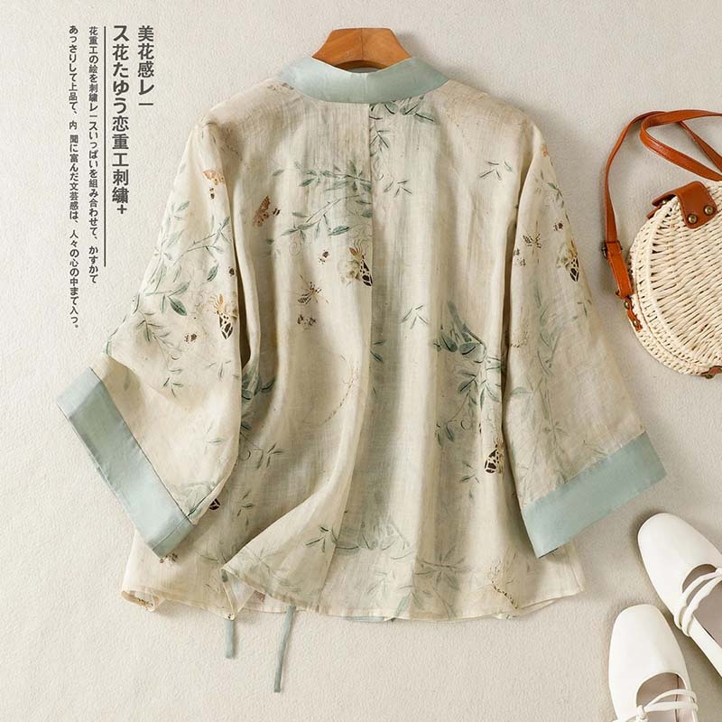 Cardigã Curto Estampado Floral - Summer Clothing Wraps avaliação e preço