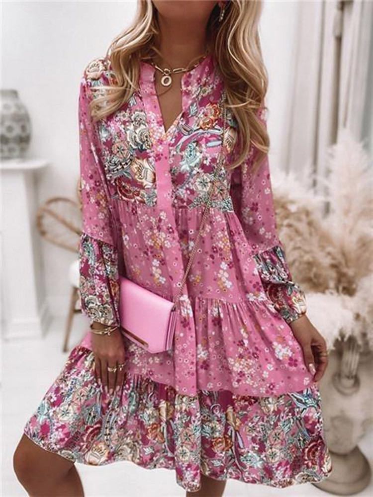 Casual floral impressão vestid - Summer Zara avaliação e preço