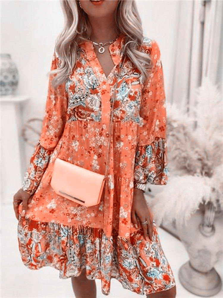 Casual floral impressão vestid - Summer Zara avaliação e preço