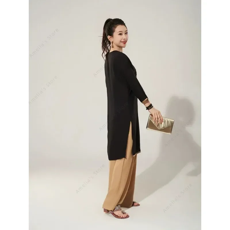 Blusa de Algodão Bordada Tradi - Summer Clothing Pakistan avaliação e preço