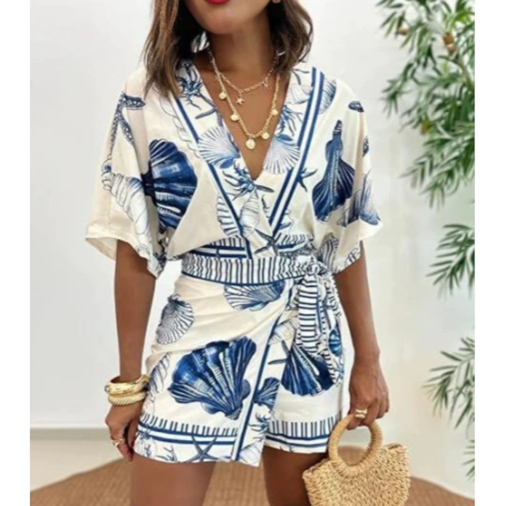 Macacão Feminino Estampado de  - Summer Zara avaliação e preço