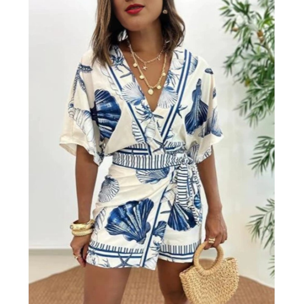 Macacão Feminino Estampado de  - Summer Zara avaliação e preço