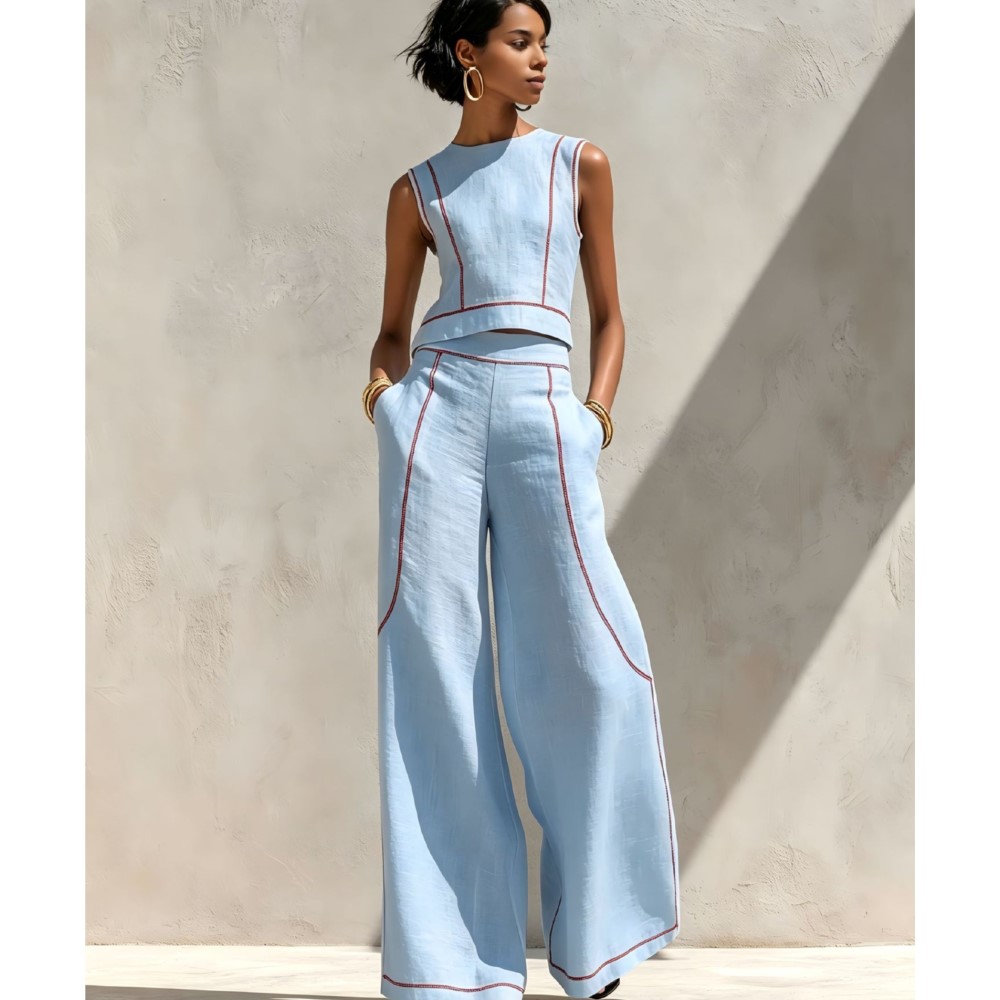 Conjunto Feminino de Colete e  - Summer Zara avaliação e preço