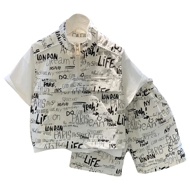 Meninos conjunto de roupas de  - Summer Clothing Drawing avaliação e preço