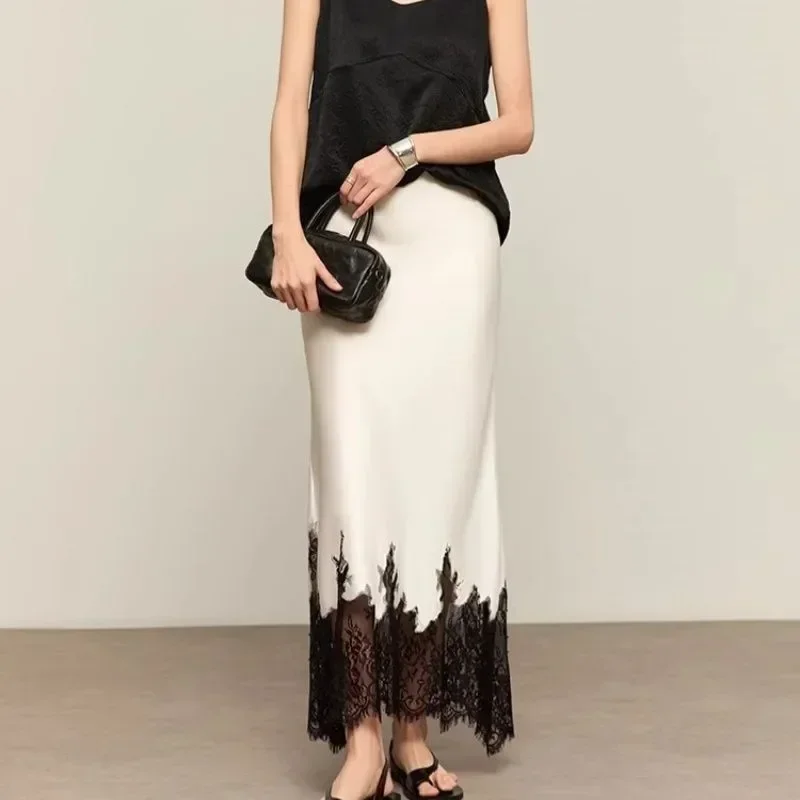Fada renda-trim midi saia alta - Summer Clothing Wraps avaliação e preço