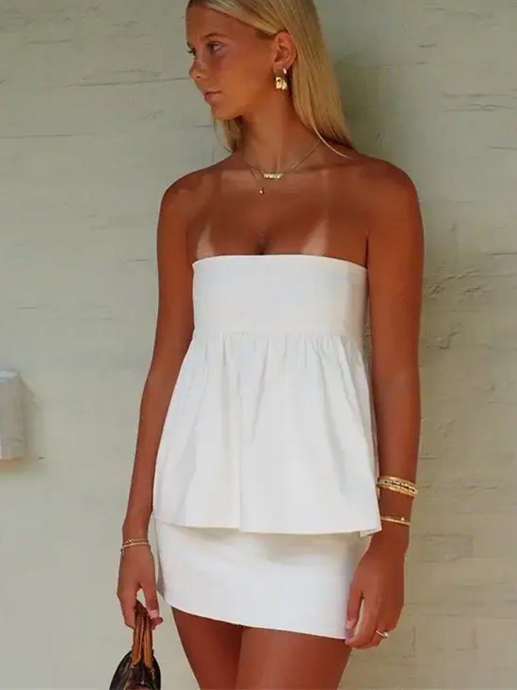 Hxao straplesstop feminino for - Summer Zara avaliação e preço