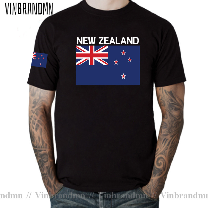 Nova zelândia dos homens t cam - Summer Clothing Nz avaliação e preço
