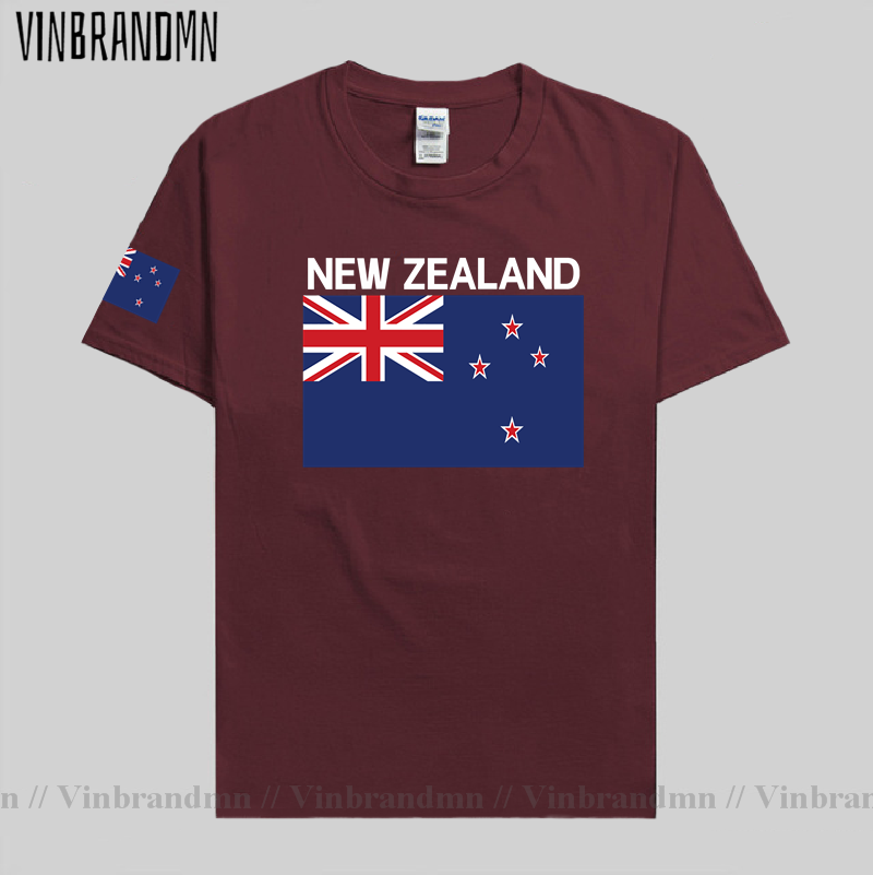 Nova zelândia dos homens t cam - Summer Clothing Nz avaliação e preço